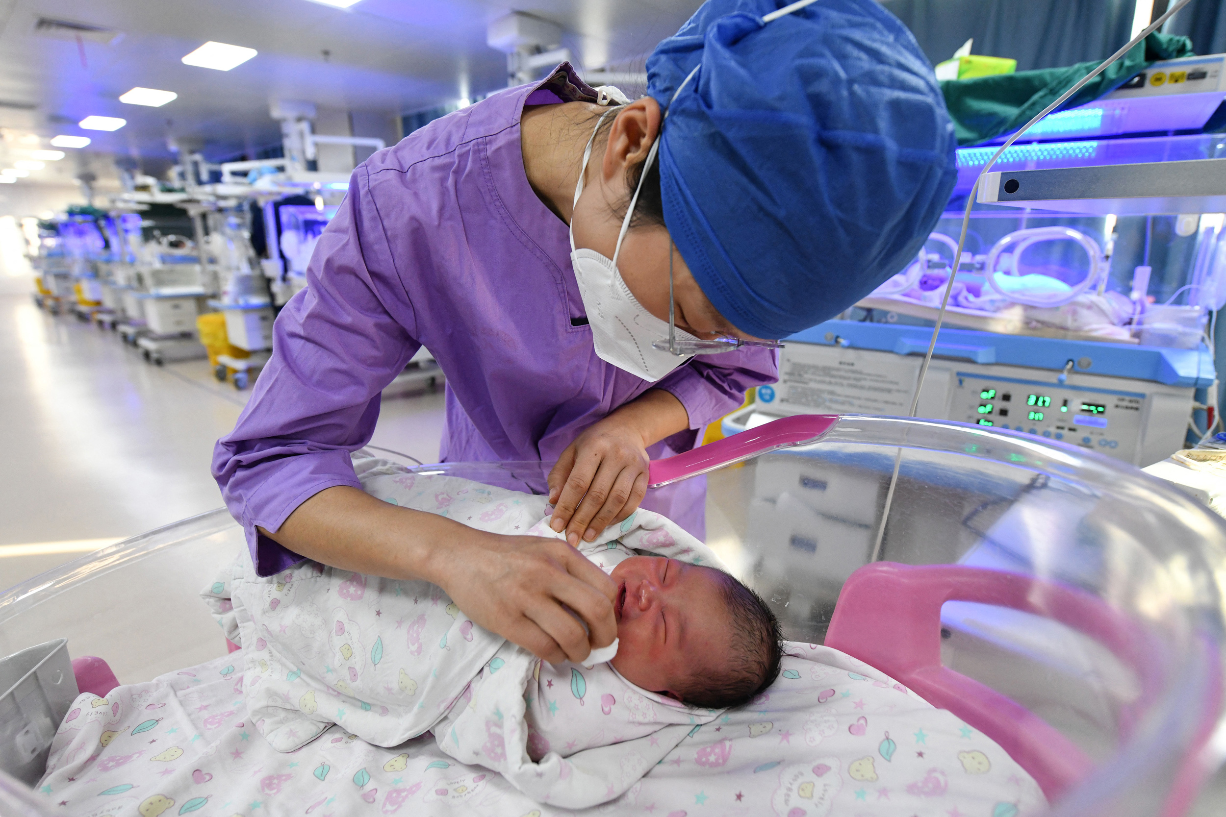 China's birth rate plunges second year in a row