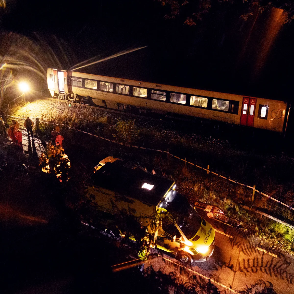 Two Trains Collide in Wales, Resulting in Death