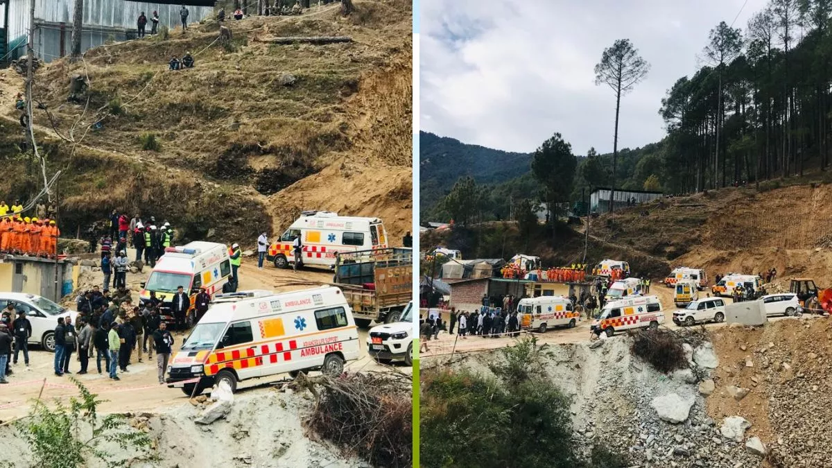 pic: uttarakhan tunnel rescue