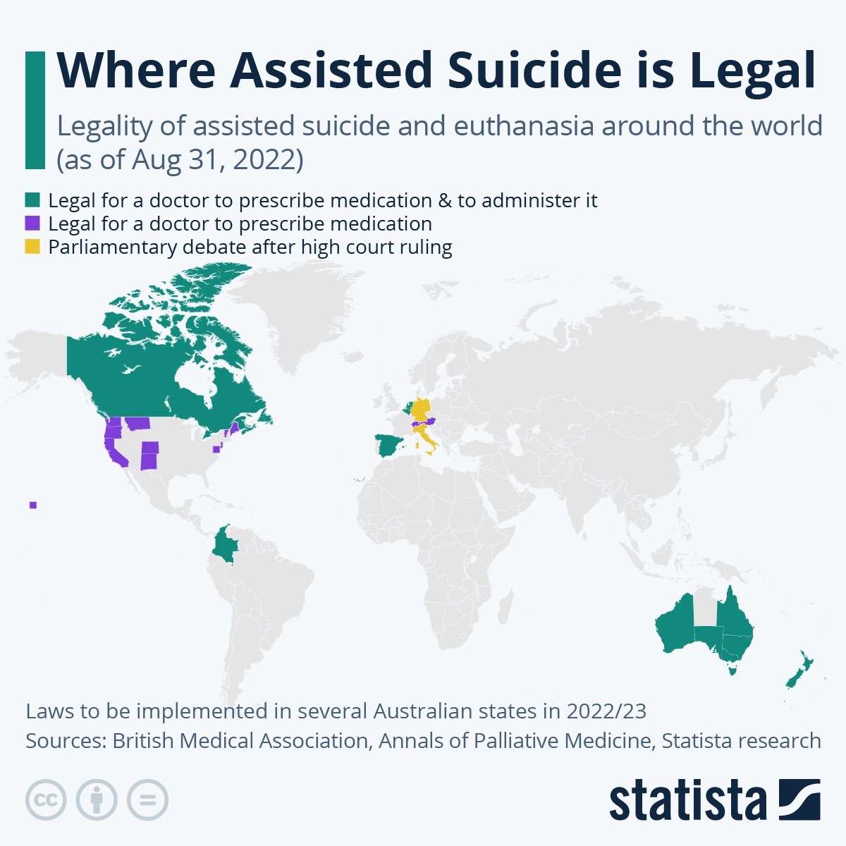 Assisted Suicide Laws Worldwide