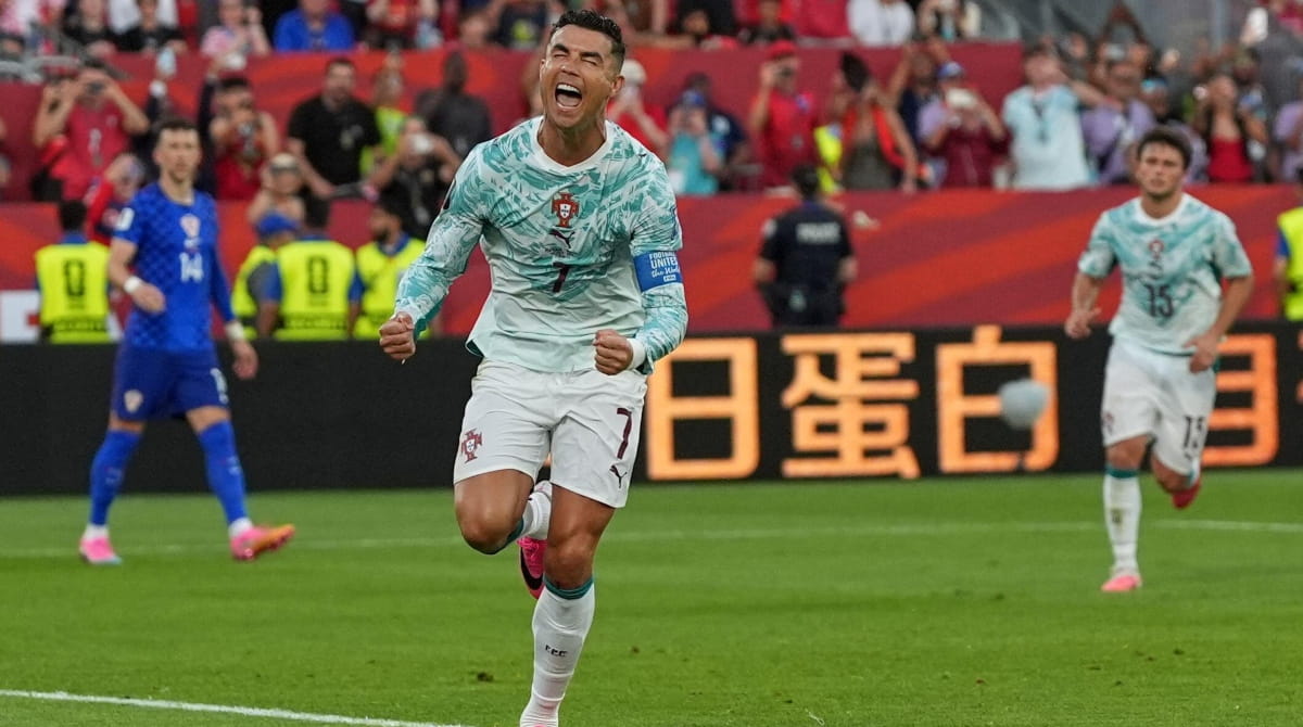 cristiano ronaldo portugal beat croatia