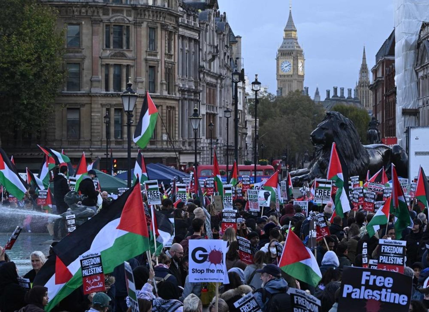 pro-Palestinian protestors organised demonstrations in a number of major cities around the world, including Washington, Berlin, London, Istanbul and Ankara.