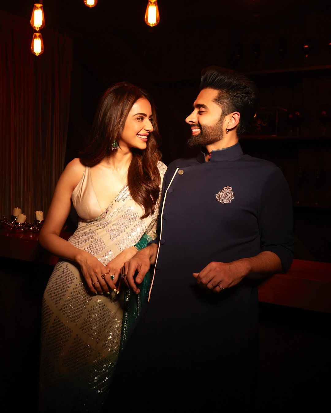 Photo: Rakulpreet and Jakky Baghanni