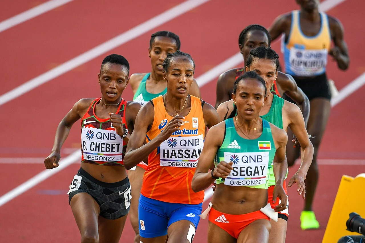 Kenya's Chebet shatters women's 5km world record, outpaces Ethiopian Teferi