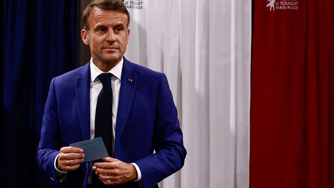 photo: French President Emmanuel Macron