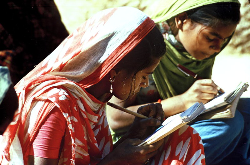 Government of India is aiming for a 100% literacy rate