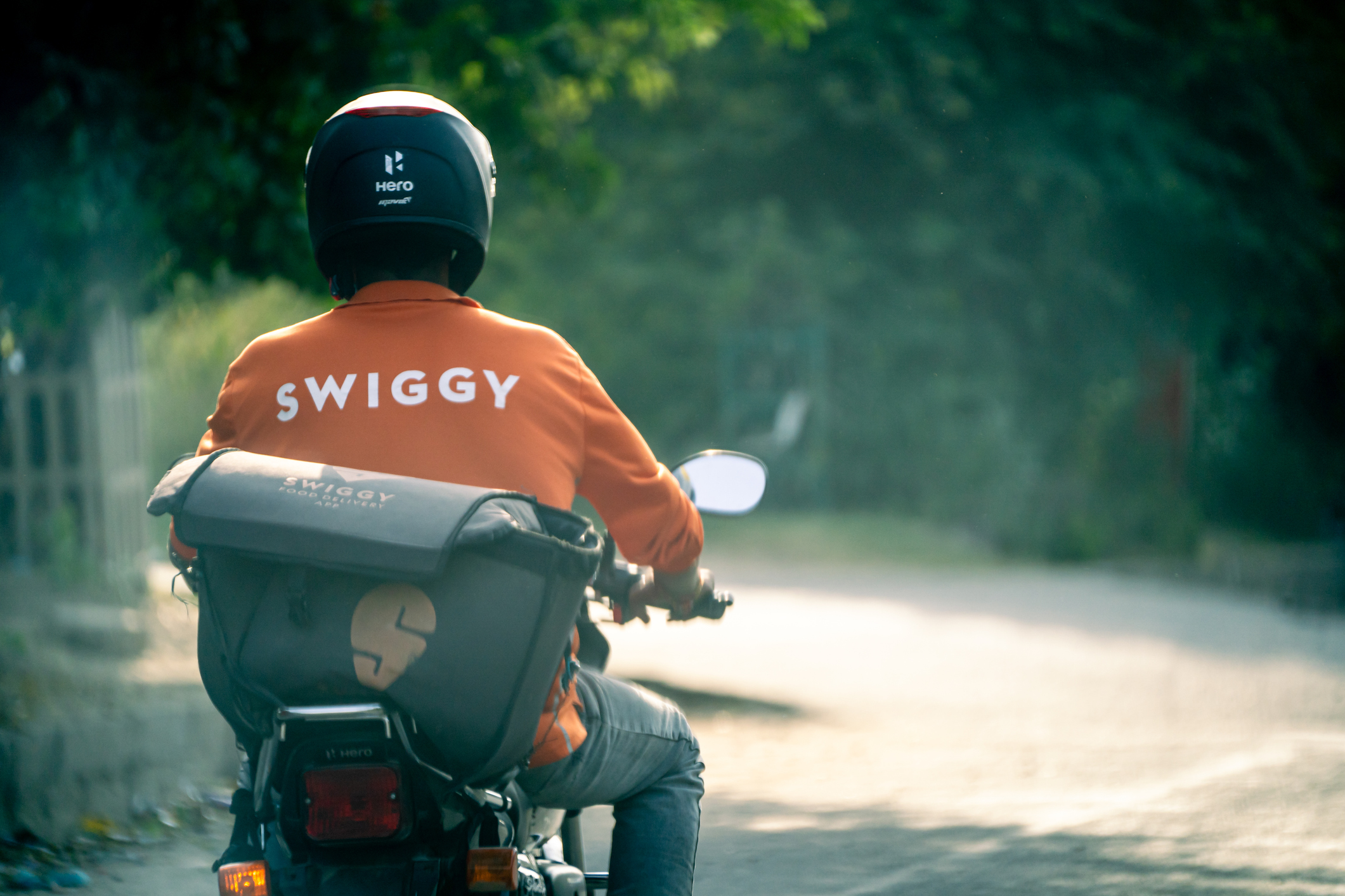  Swiggy Guy in action