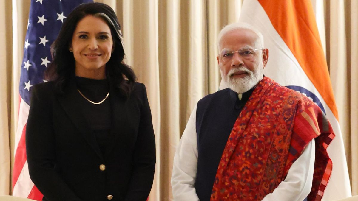 Tulsi Gabbard and PM Modi