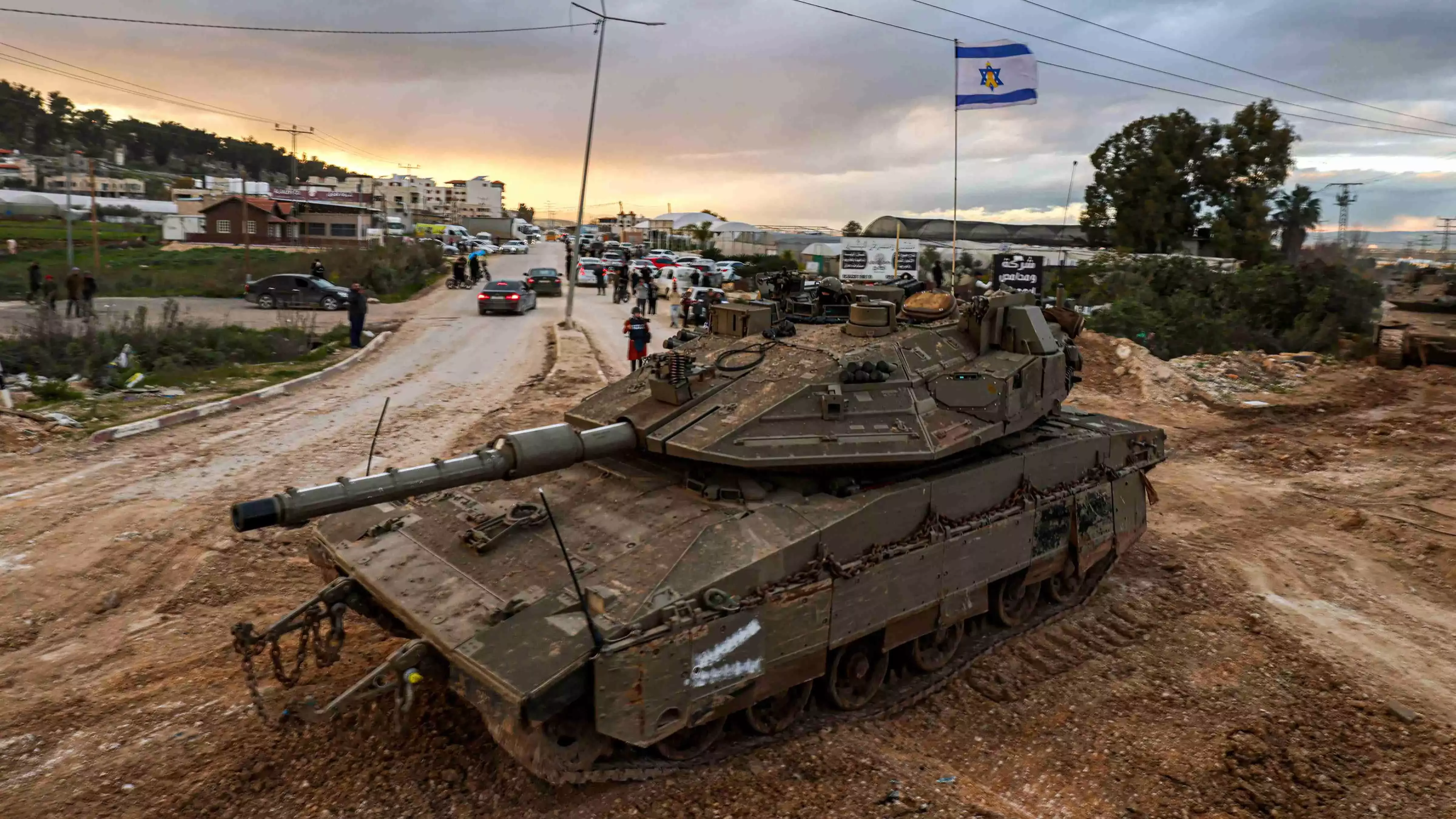 Israeli tanks deployed in occupied West Bank for the first time in more than 20 years