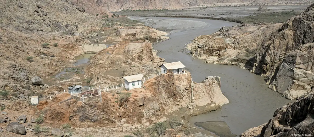 Floodwaters released by the breach of the Arbaat Dam to the north of Port Sudan are still causing damage downstream