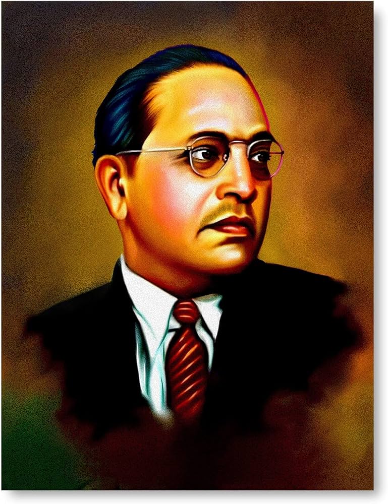 Dr Babasaheb Ambedkar.