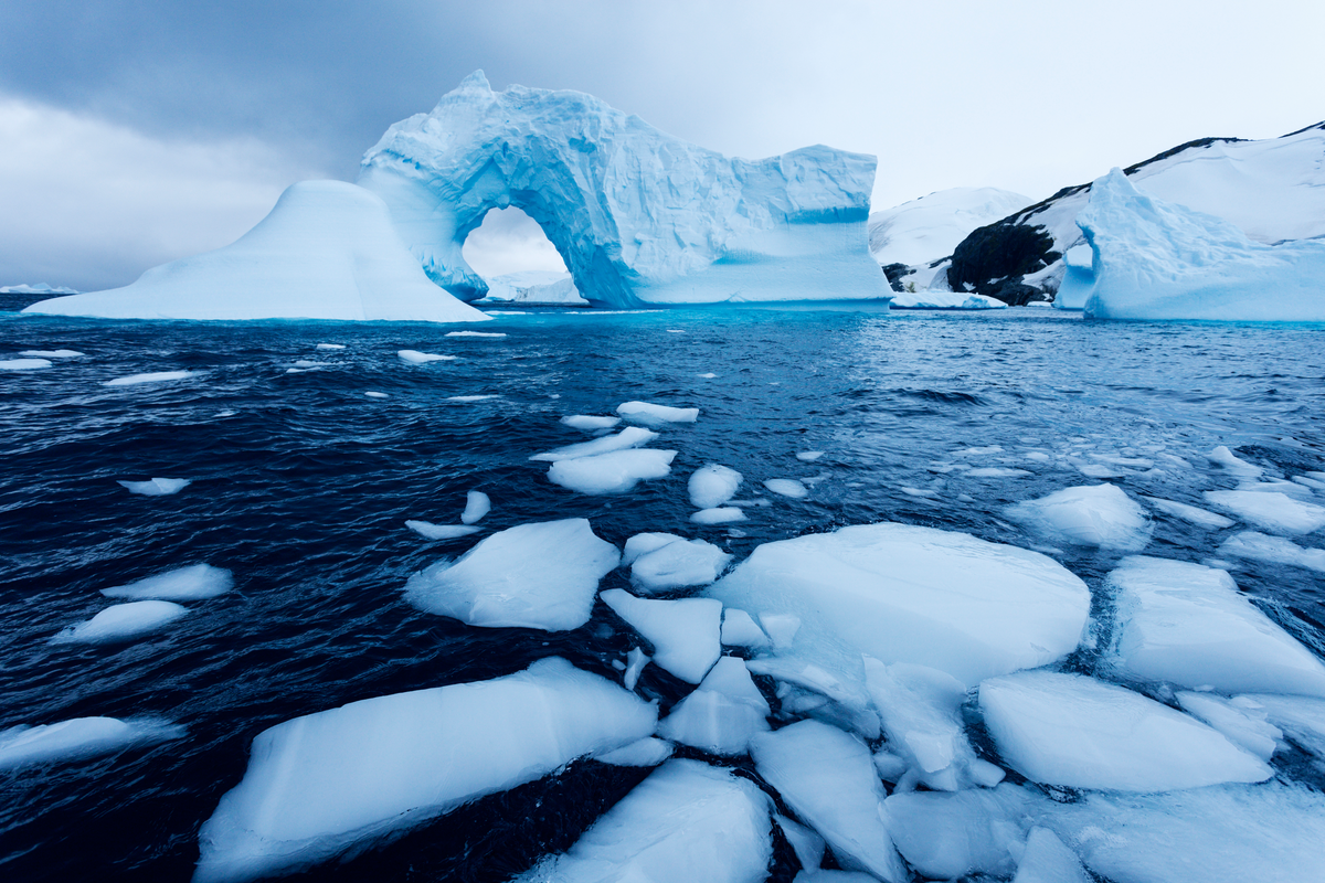 melting polar ice caps