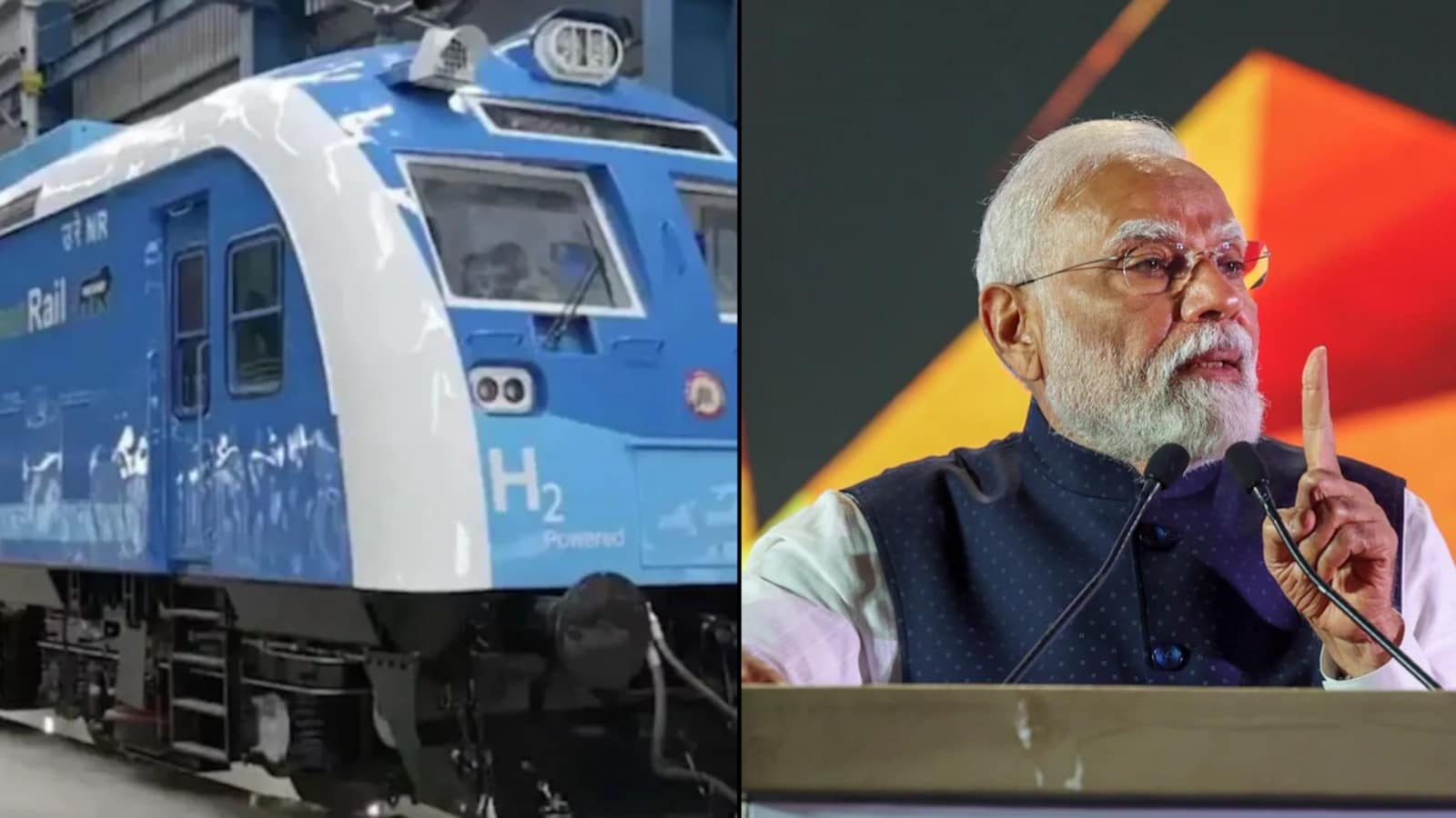India first hydrogen train