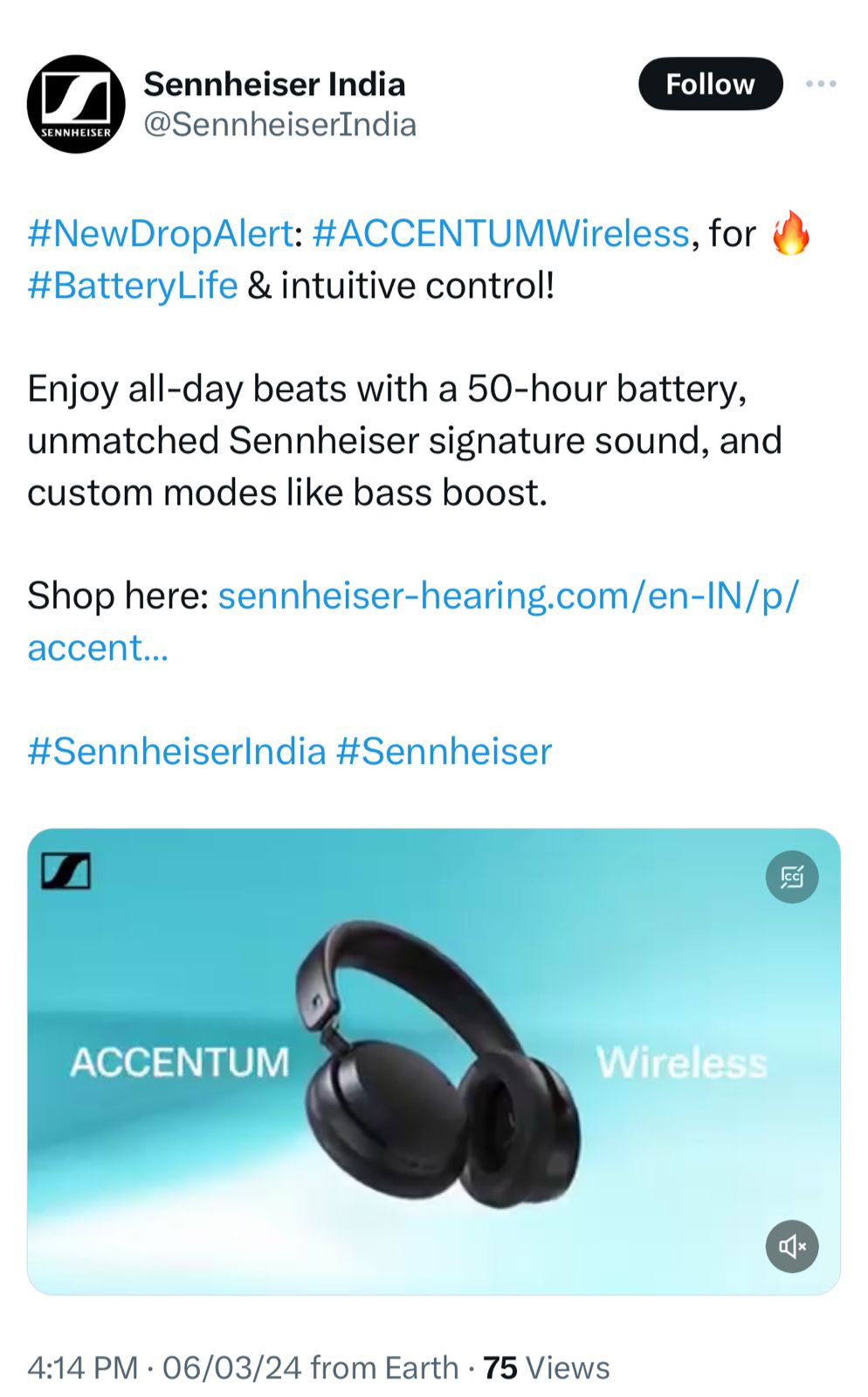  Sennheiser India on X