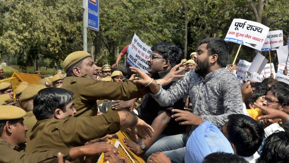 Protest against Neet