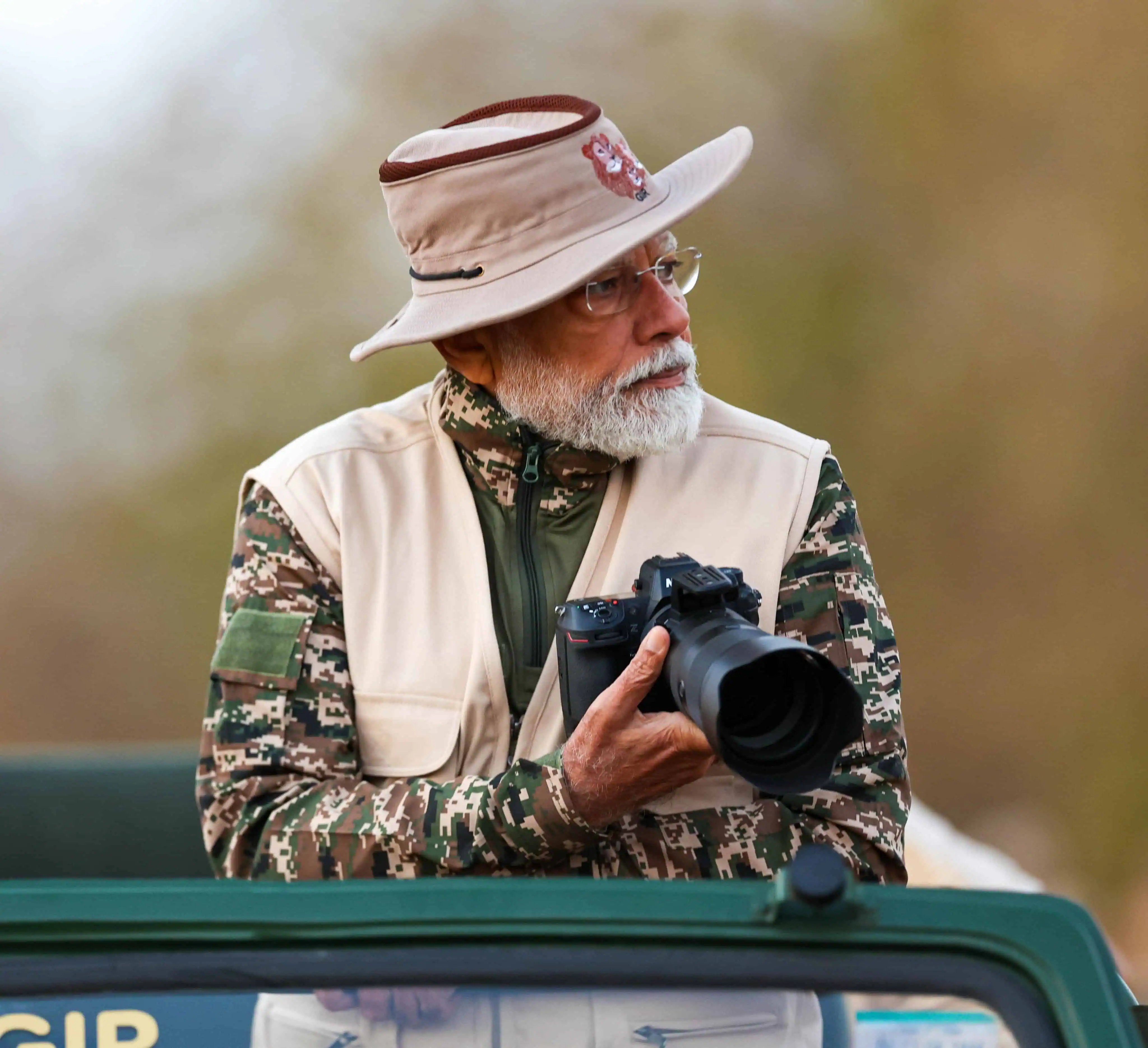 PM Modi's lion safari at Gir on world wildlife day