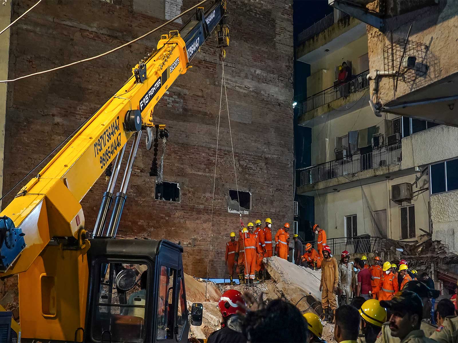 Satya Niketan Collapse