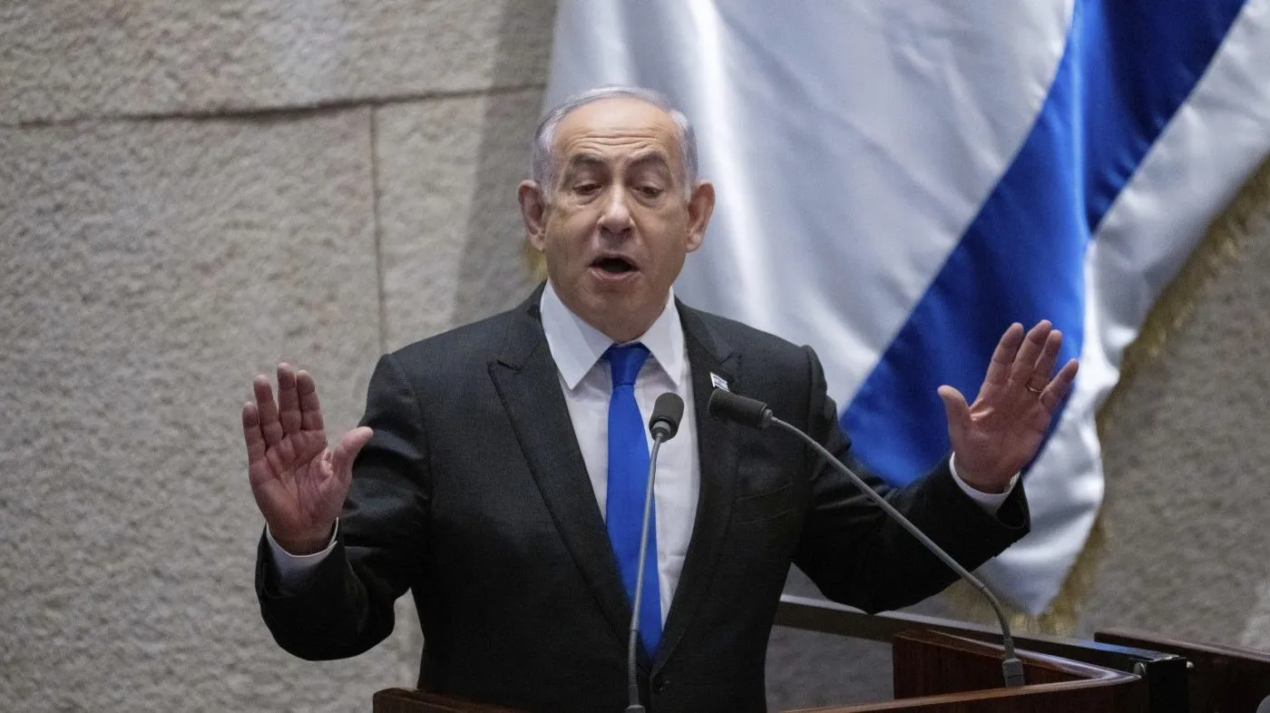 Netanyahu addresses US Congress amid protests