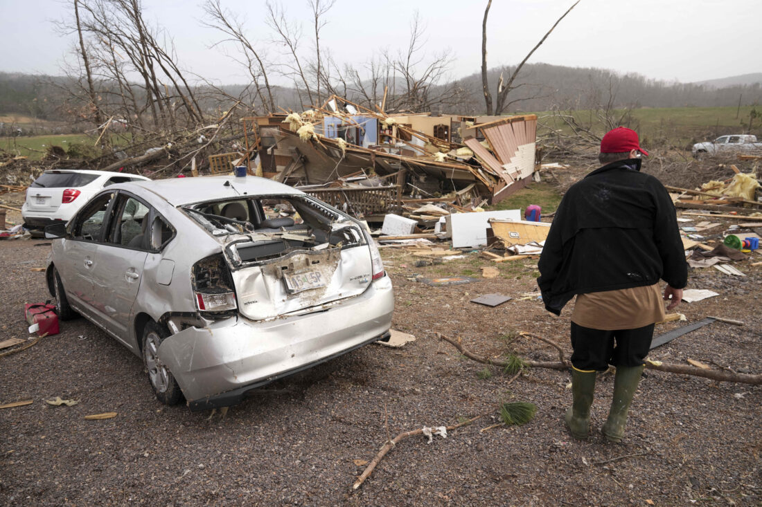 At least 37 dead after tornadoes, wildfires and dust storms wreak havoc across multiple U.S. states