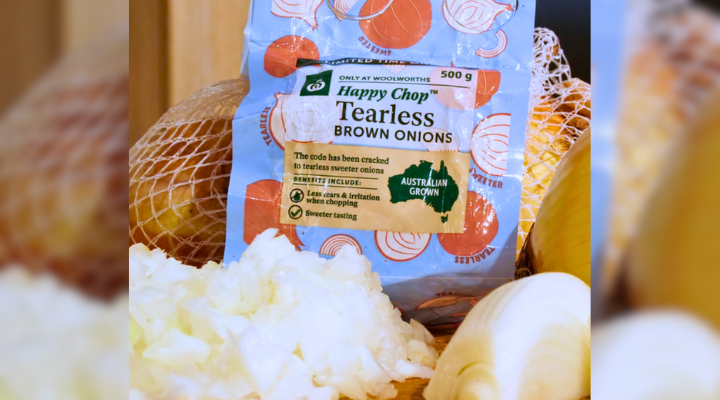 Photo: Happy chop tearless onions