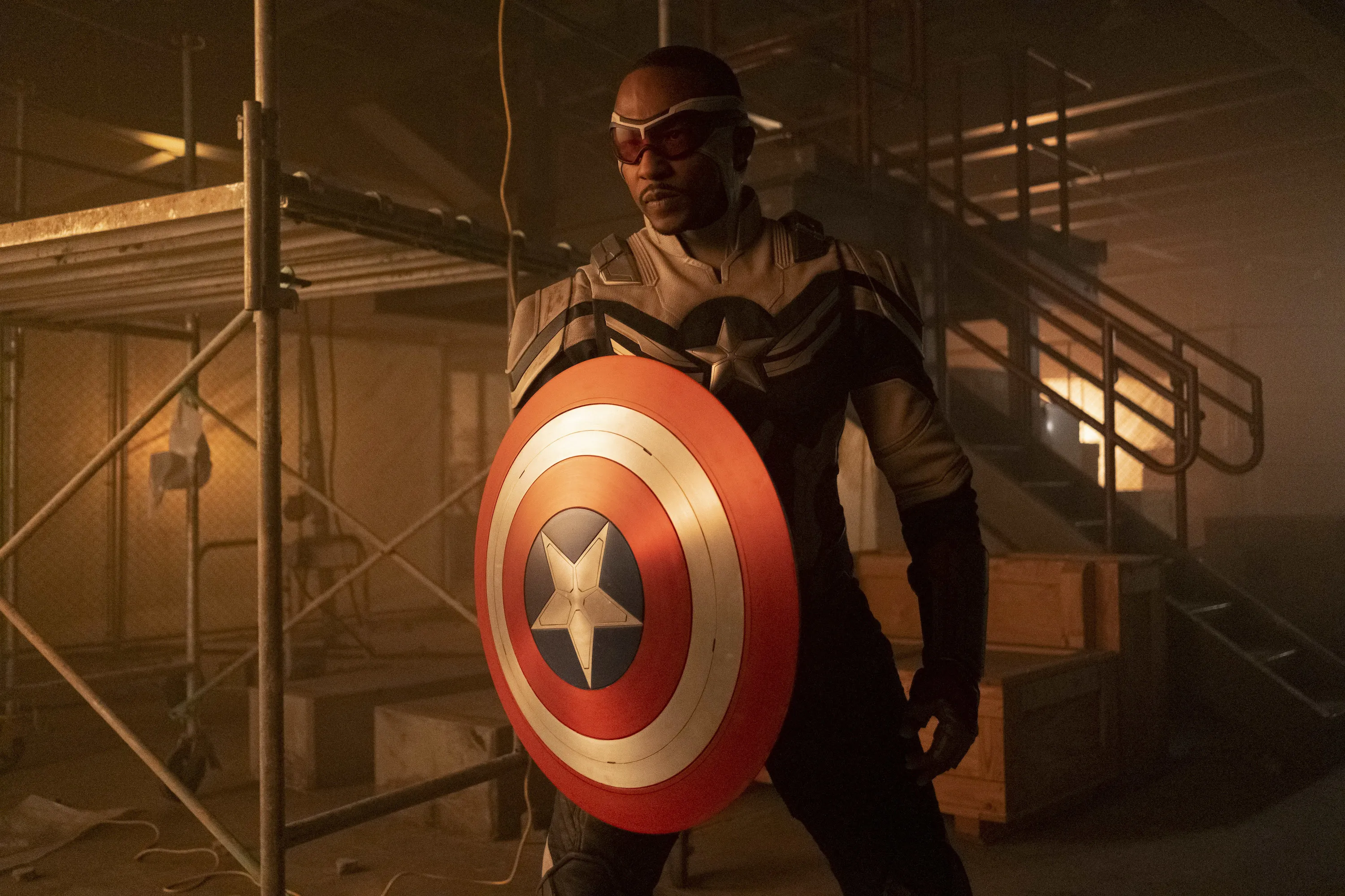 Anthony Mackie in 'The Falcon and the Winter Soldier'