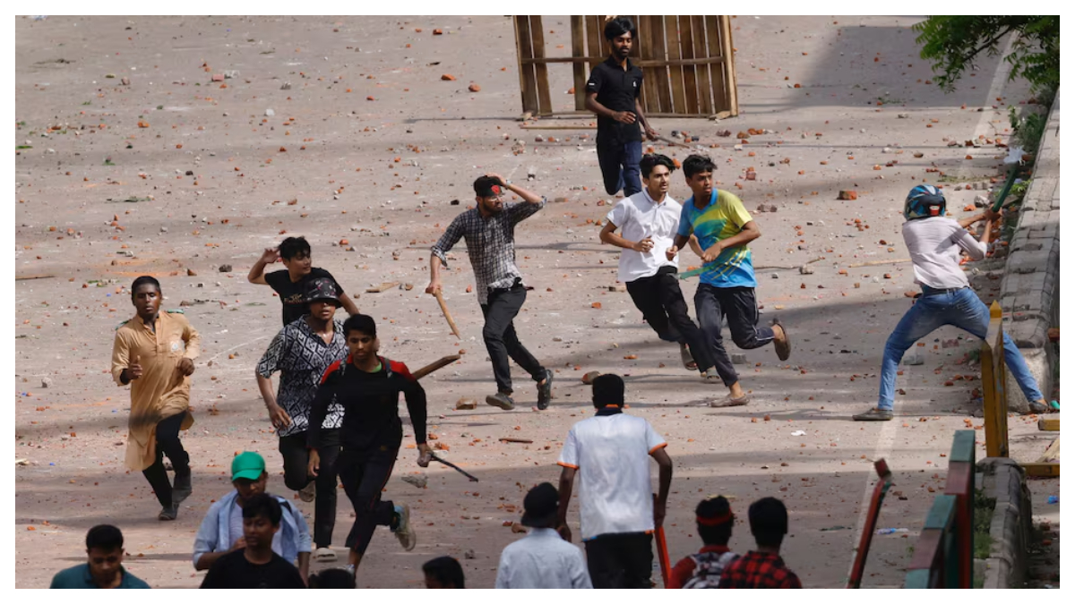 Bangladesh Civil War - Hundreds of peaceful student protestors shot dead as Sheikh Hasina fails a nation