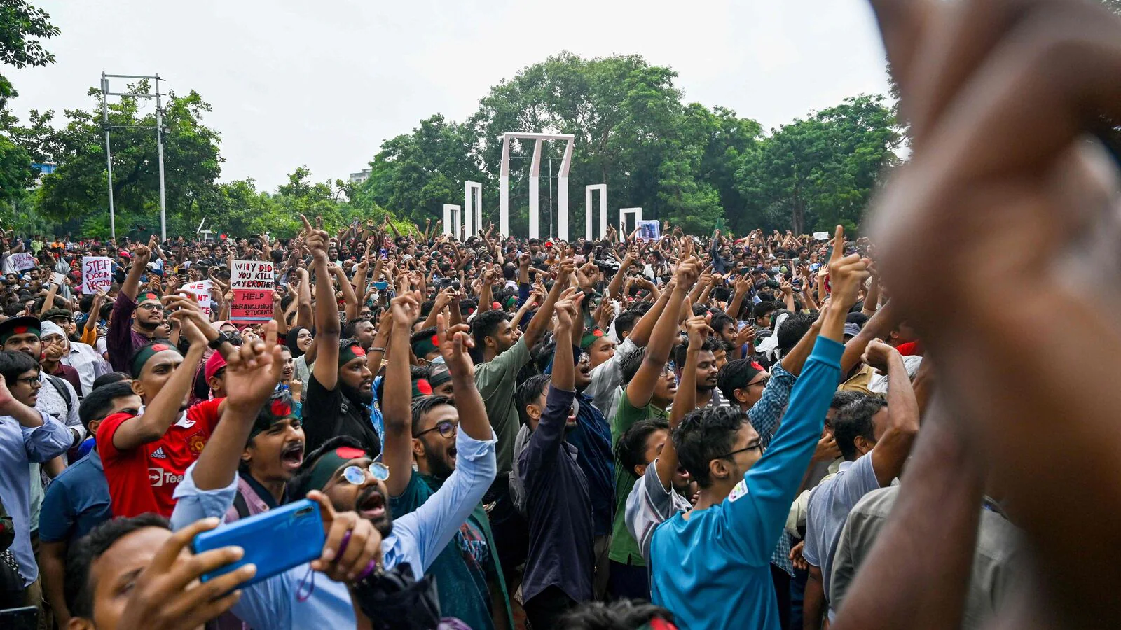 Protest in Bangaldesh