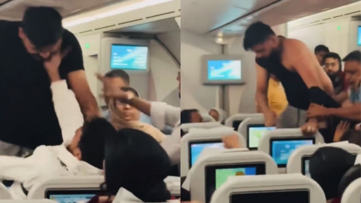 Biman Bangladesh Flight Fight Video Goes Viral Mid-Air