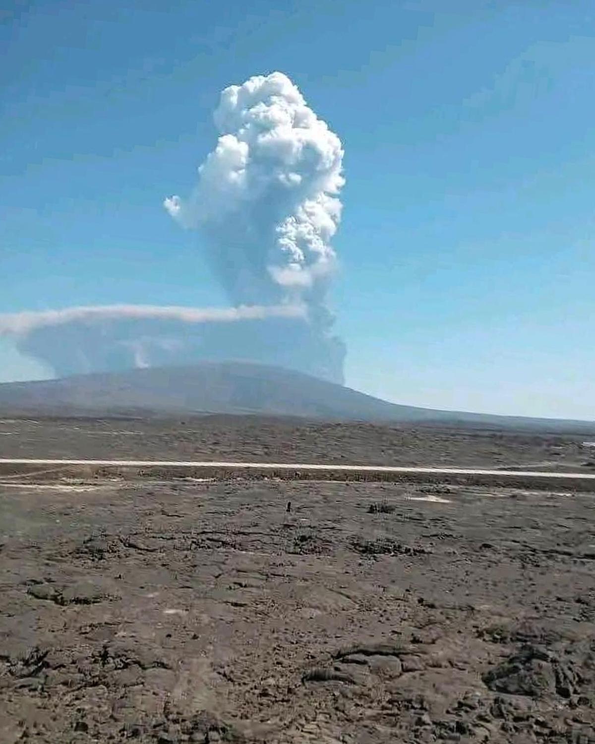 Hayli Gubbi Volcano Eruption