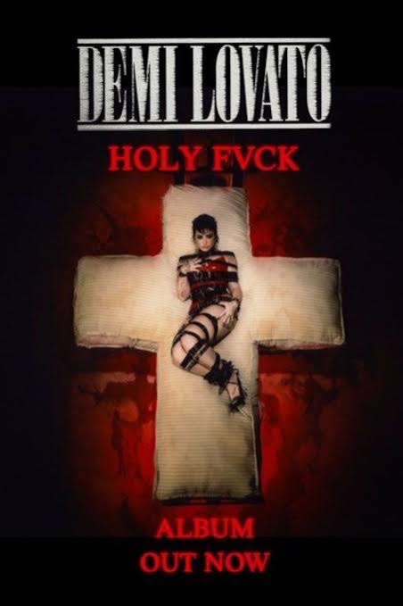 The cover of the album ‘holy fvck’