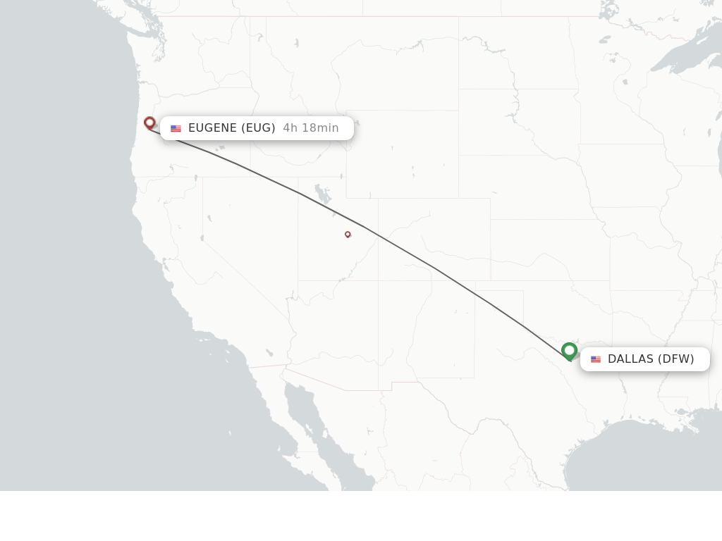 American Airlines cancels Dallas-Eugene route permanently