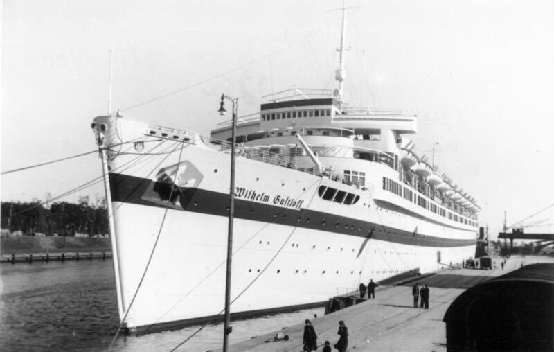 Photo: Wilhelm Gustloff ship