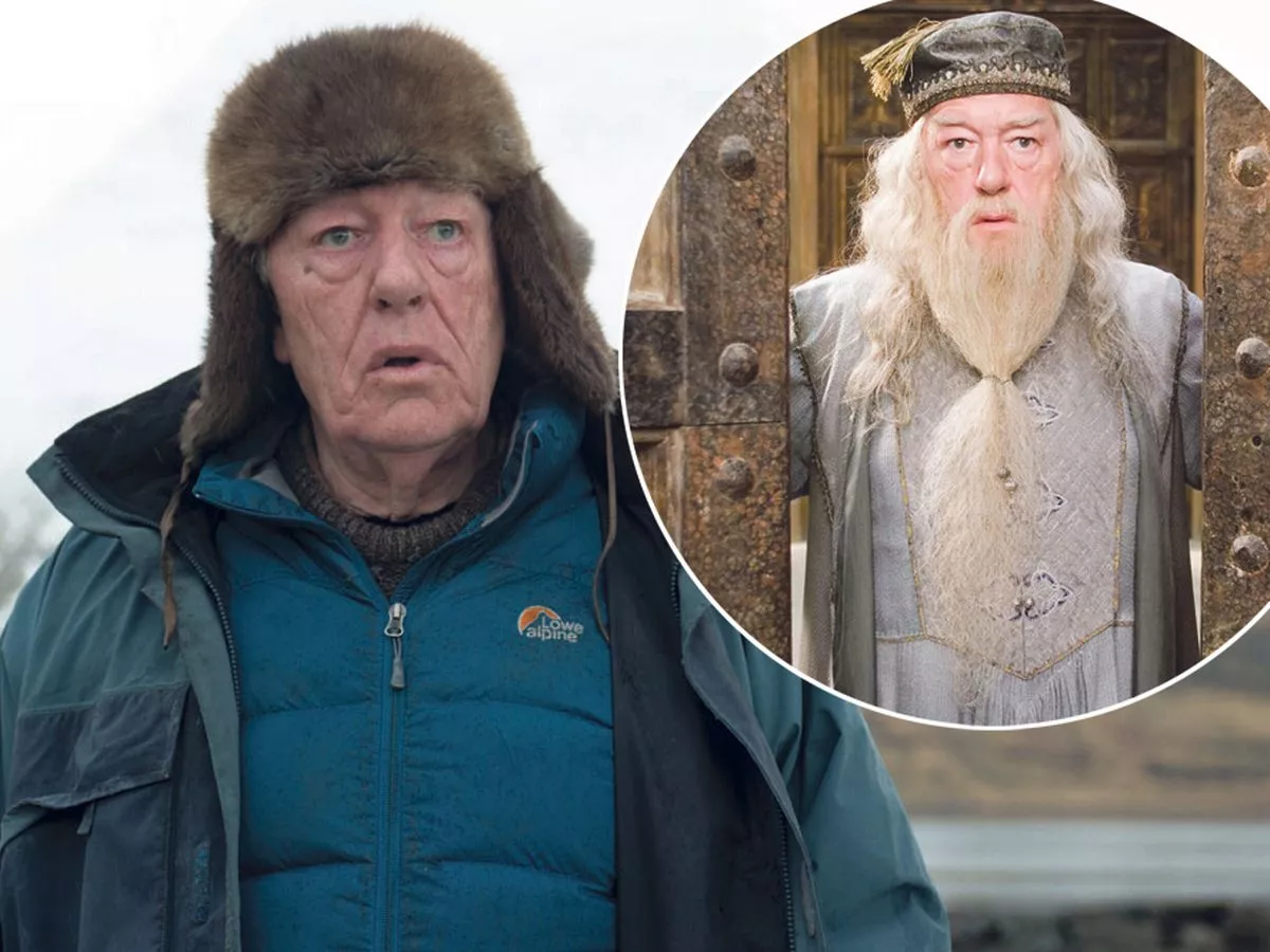 Phtoto:Sir Michael Gambon, a famous Hollywood actor 