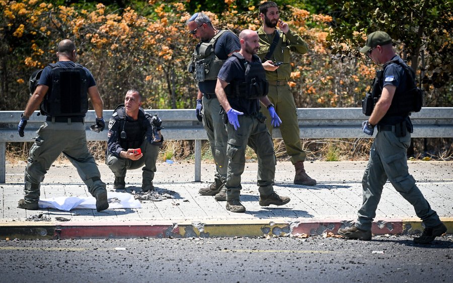 photo: Hezbollah Launches Drone Attacks on Israel