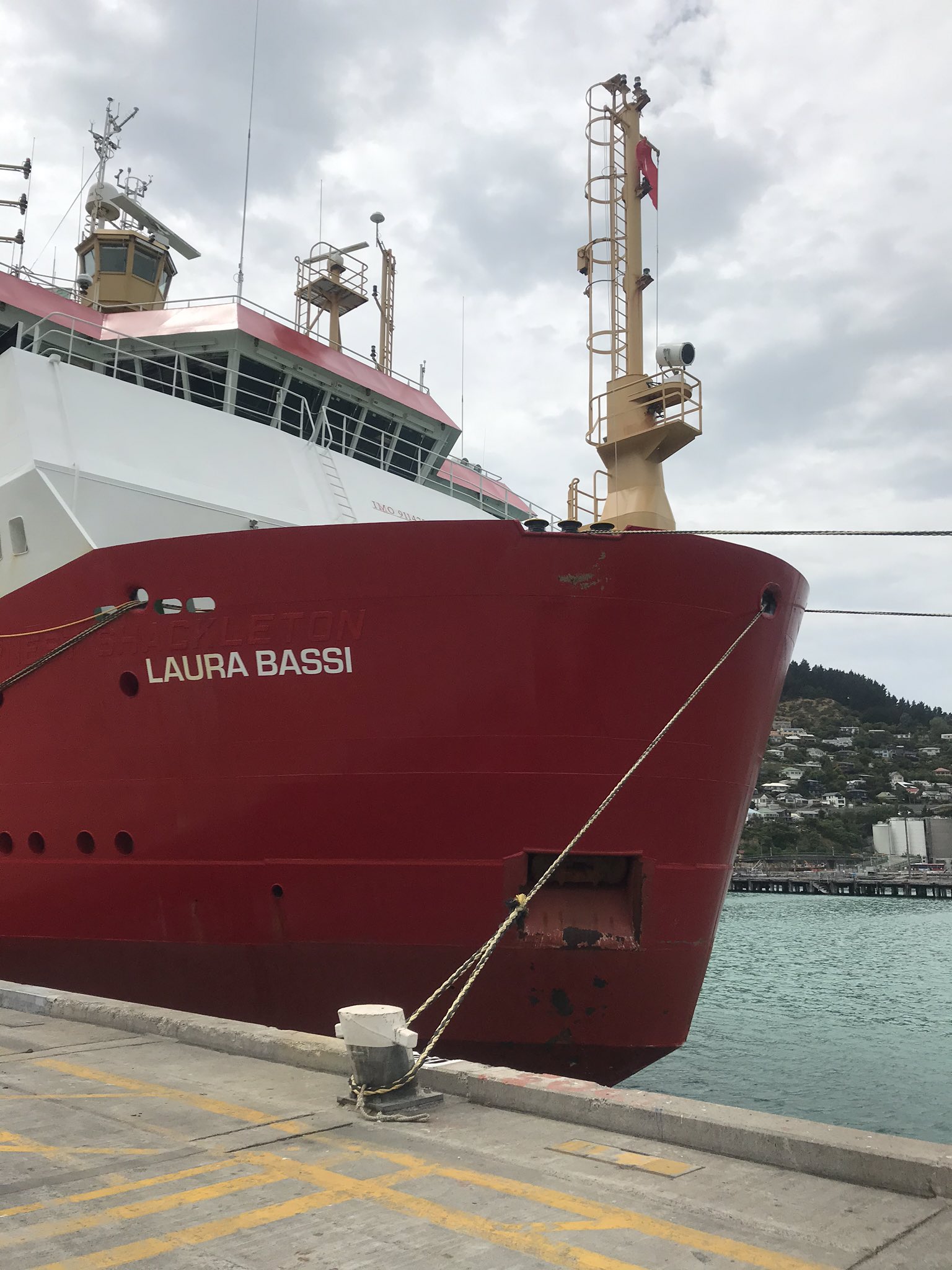 Photo: Italian Icebreaker Ship