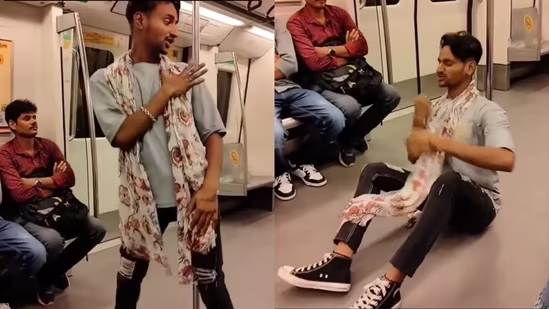 Delhi metro antics