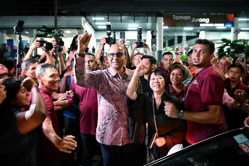 Photo: Tharman Shanmugaratnam, a former Indian-origin Deputy Prime Minister,