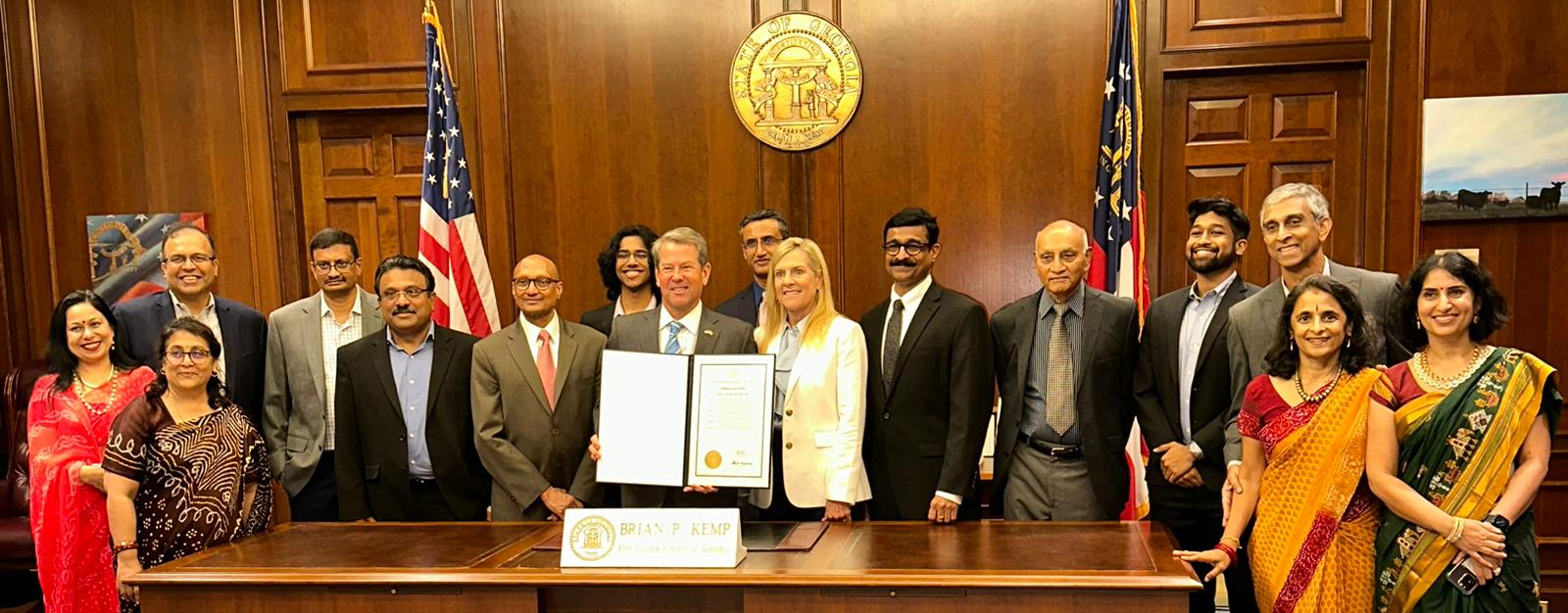 USA : Georgia declares October as ‘Hindu Heritage Month’