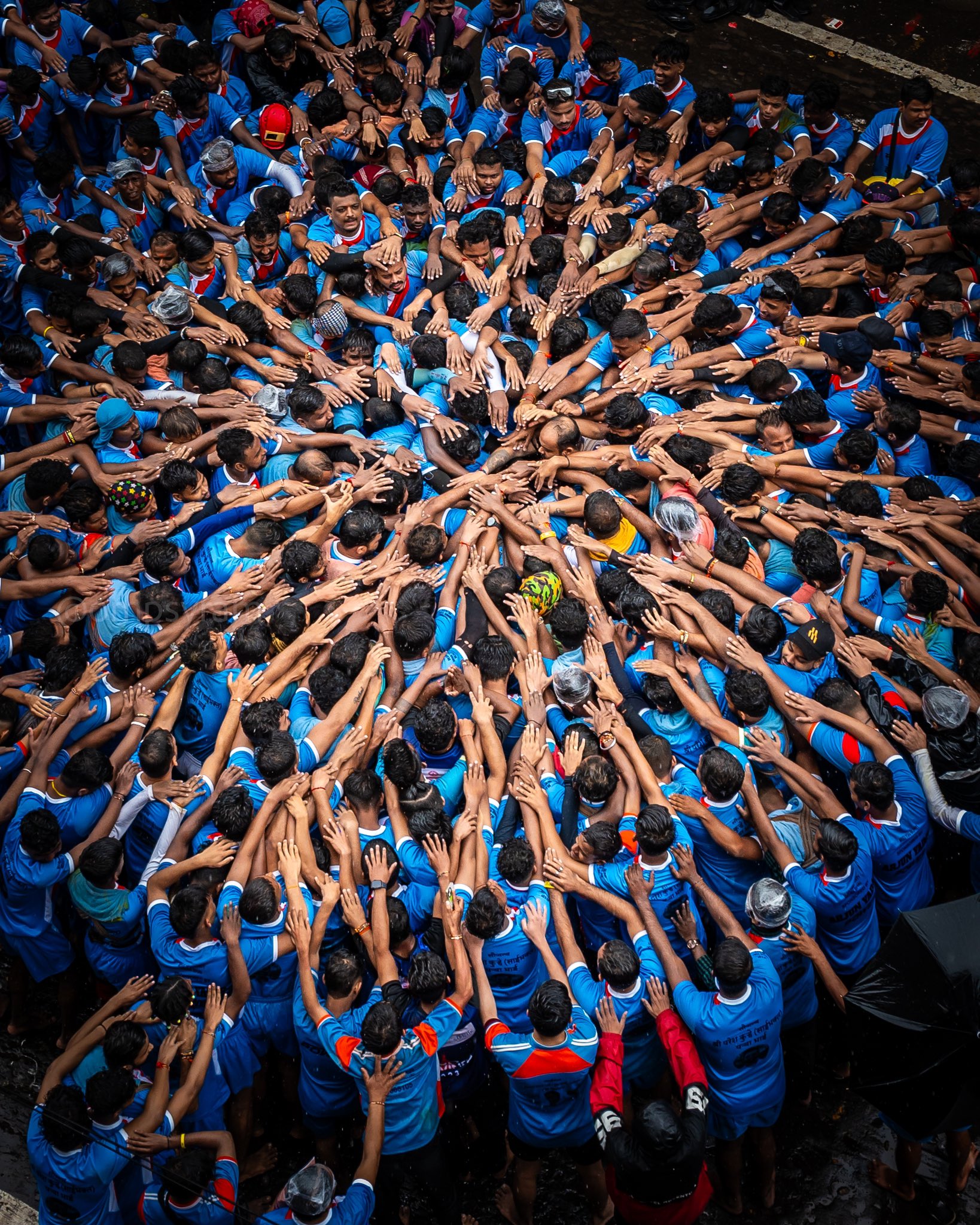 Photo: Dahi handi