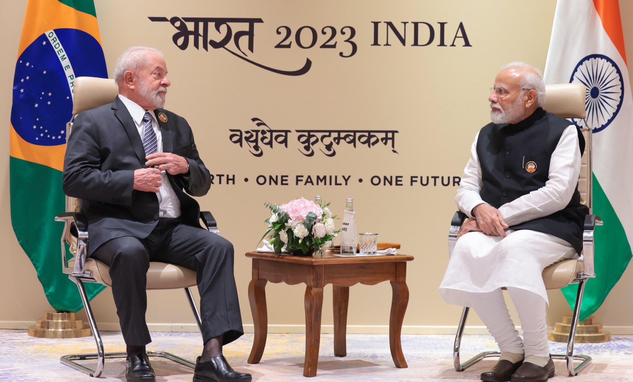 Photo: India officially transferred the G20 presidency to Brazil 