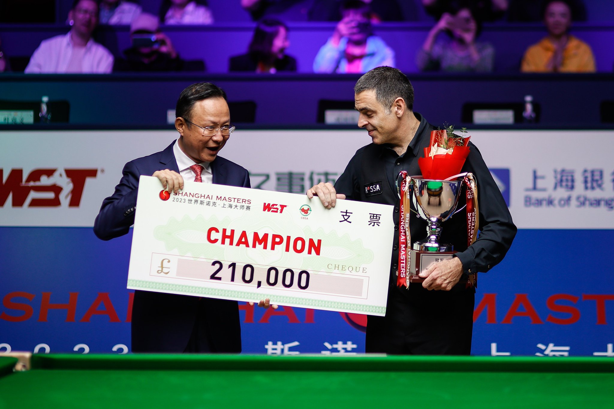 Ronnie OSullivan Clinches 2023 Shanghai Masters Snooker Tit