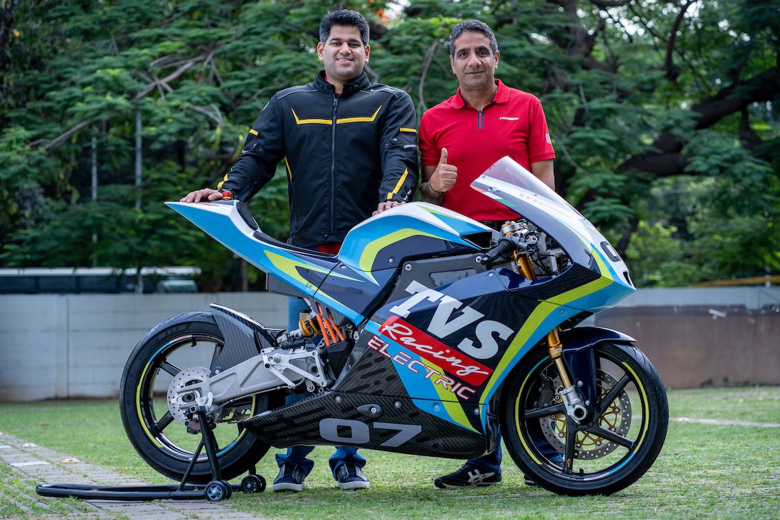 Photo:TVS Motor Company has partnered with TVS Racing 