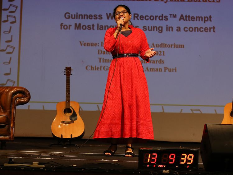 Suchetha Satish Makes Guinness Record By Singing In 140 Languages