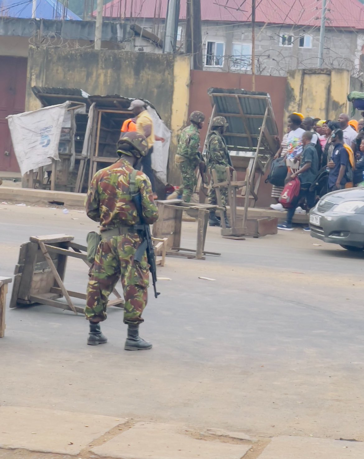 security on streets 