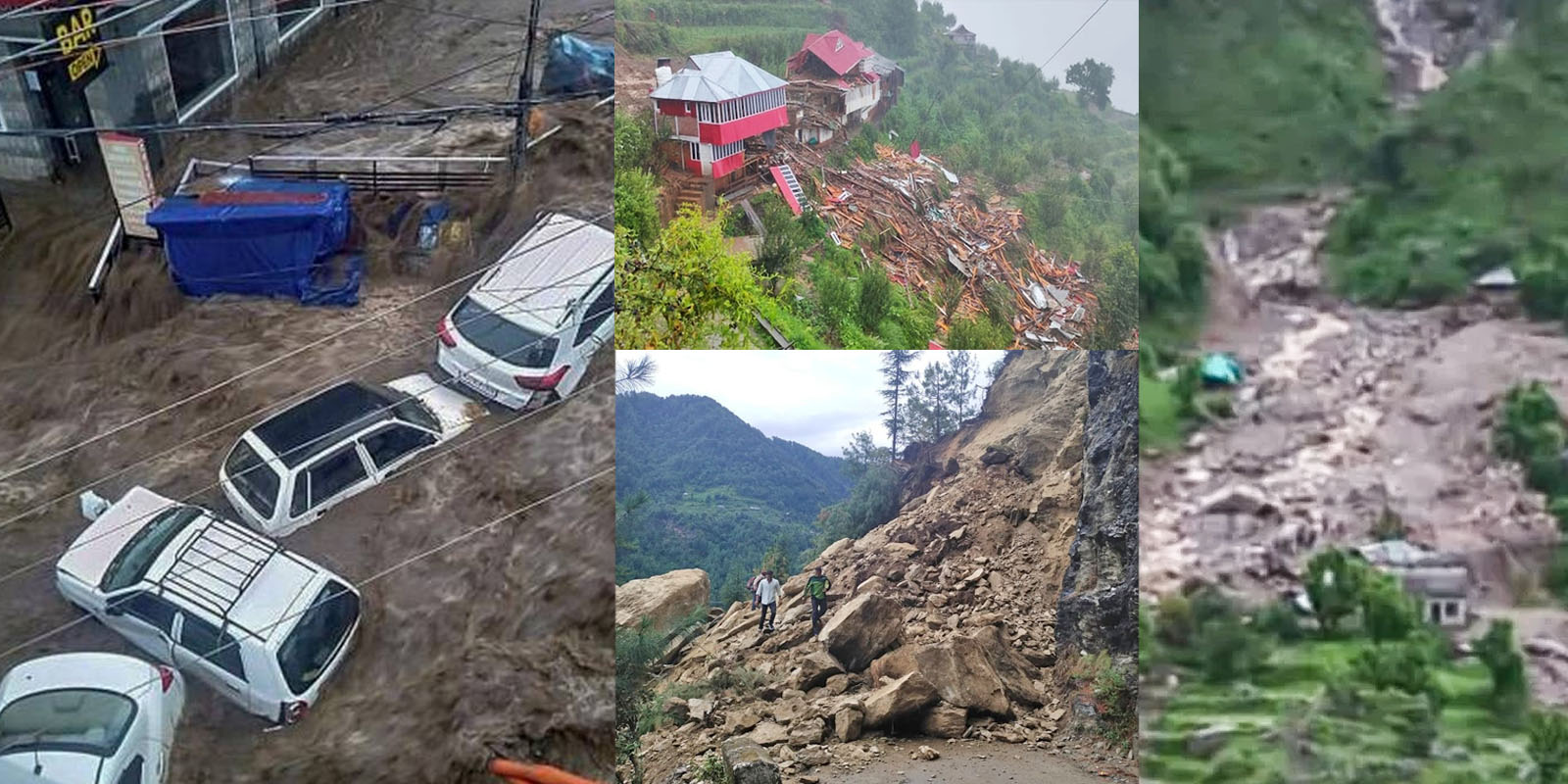 Photo: Still of Floods and landslides