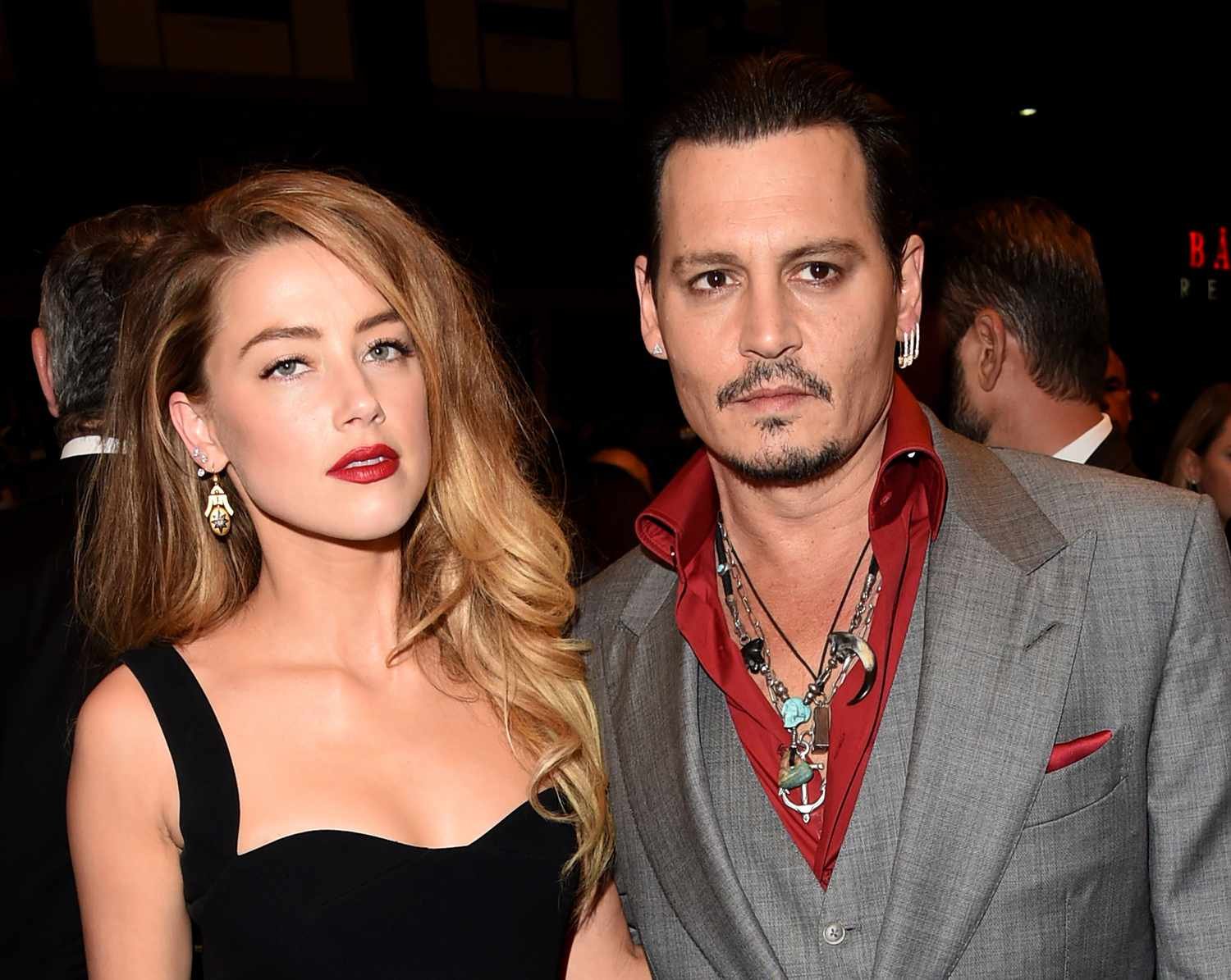 Photo: Johnny Depp and Amber Heard 