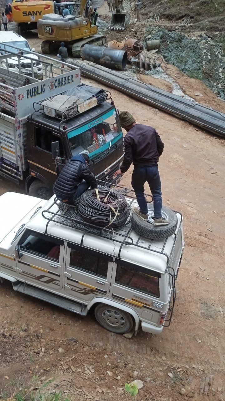 pic: uttarkashi tunnel rescue