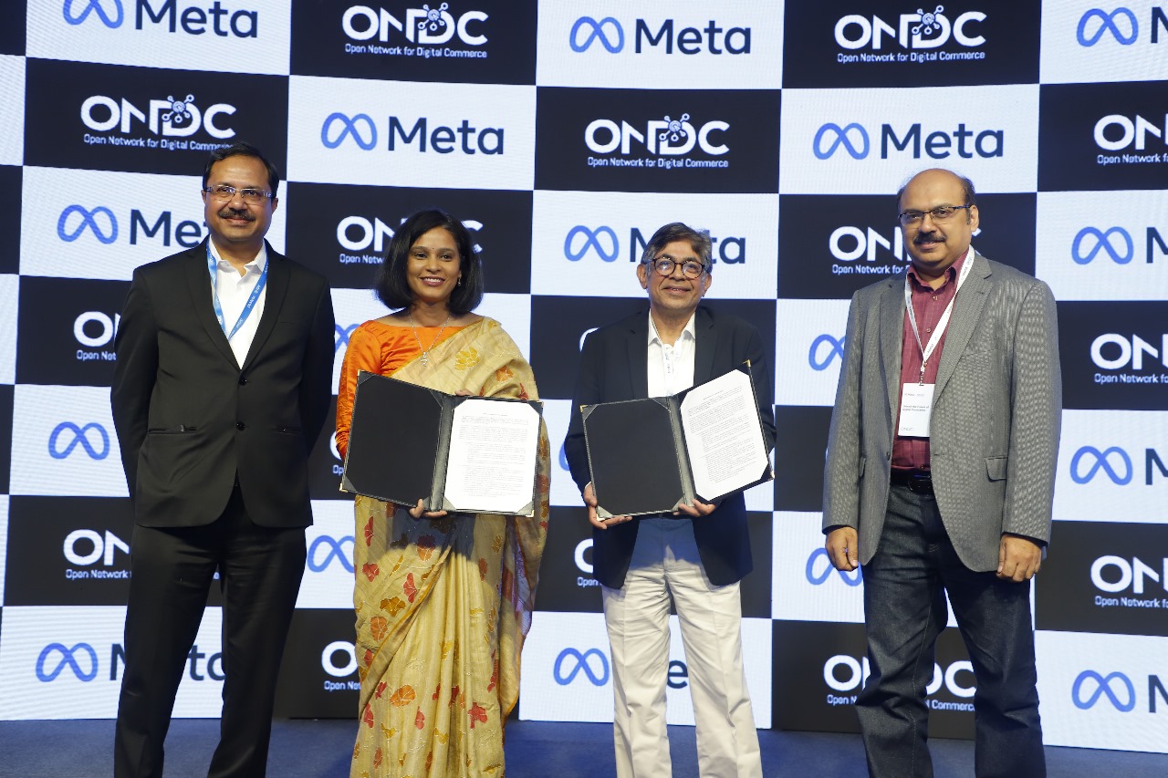 Photo:  Meta-ONDC Partnership