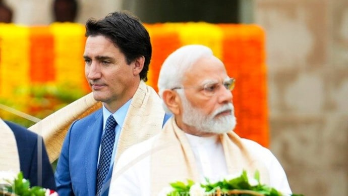 Photo: PM Modi with Canadian PM