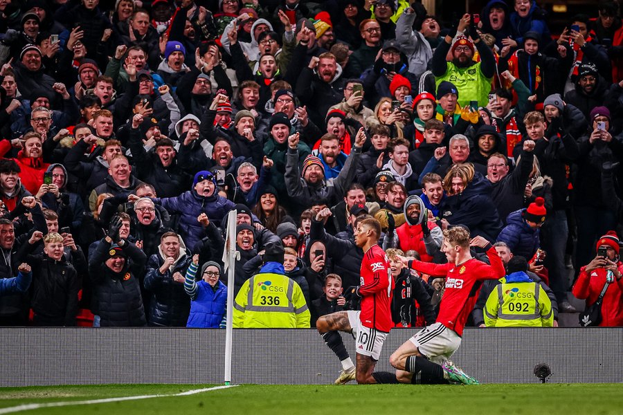 photo: Marcus Rashford and Rasmus Hojlund 